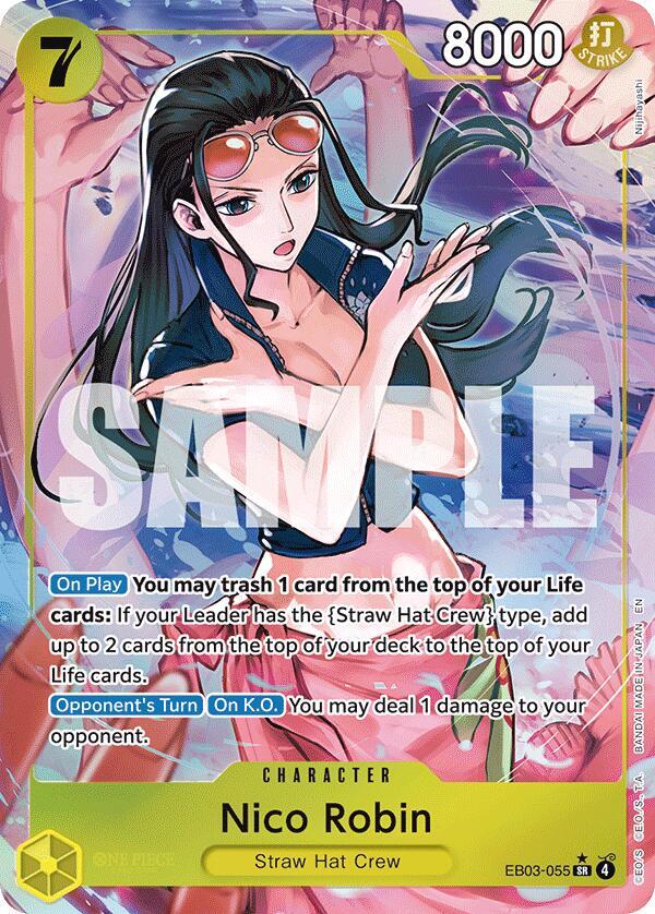 Nico Robin (055) (Alternate Art) (EB03-055)