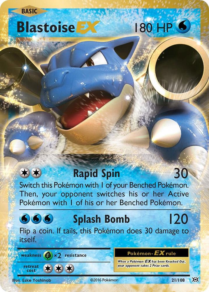 Blastoise EX (EVO 21/108)
