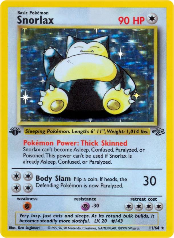 Snorlax 11 (JU 11/64)