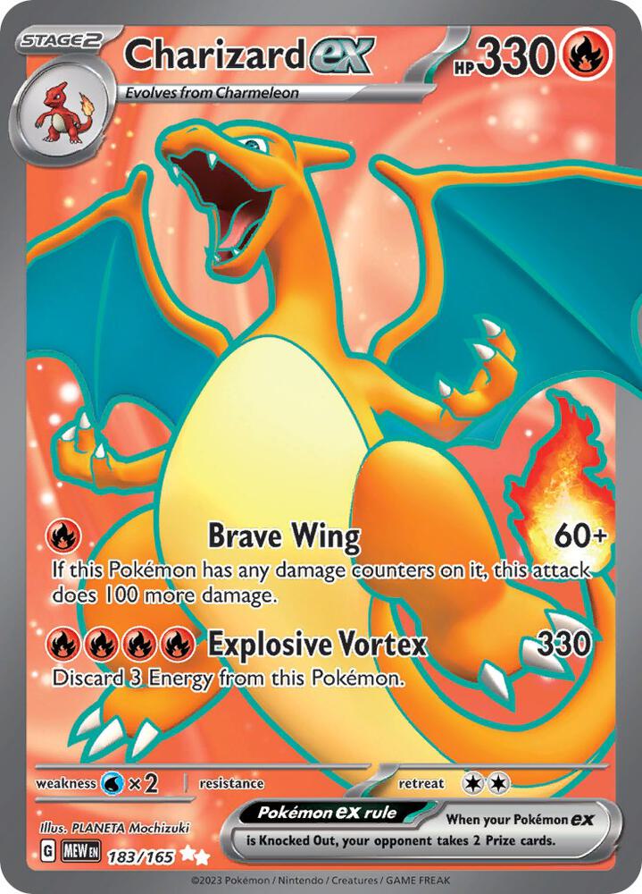 Charizard ex (MEW 183/165)