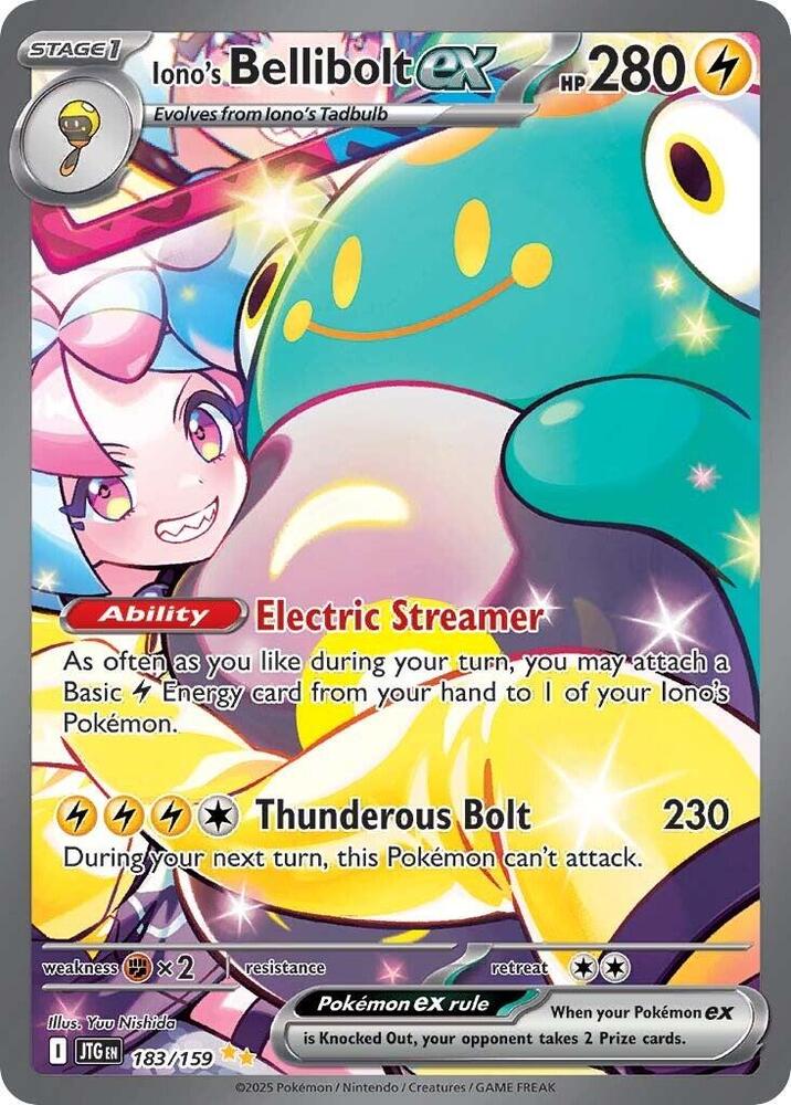 Iono's Bellibolt ex (JTG 183/159)