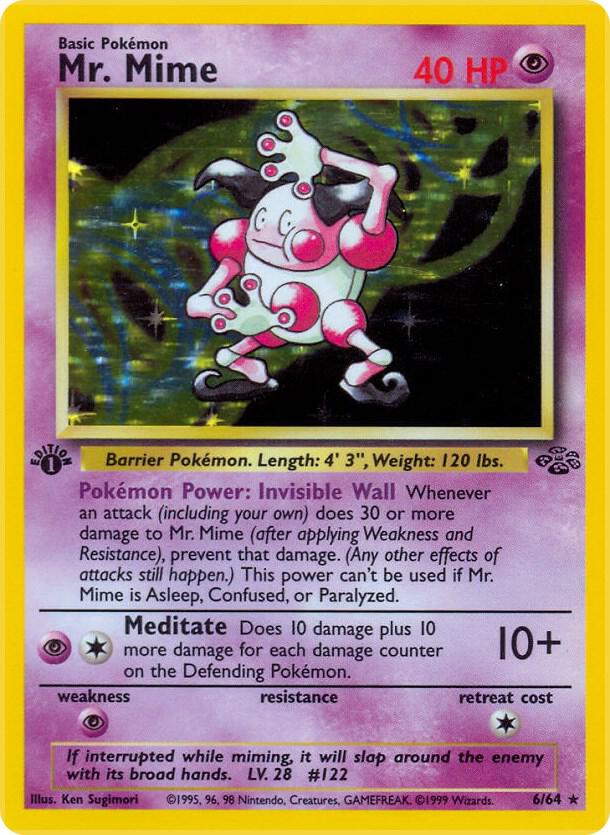 Mr Mime 6 (JU 06/64)