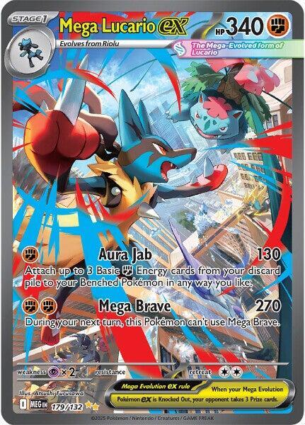 Mega Lucario ex (MEG 179/132)