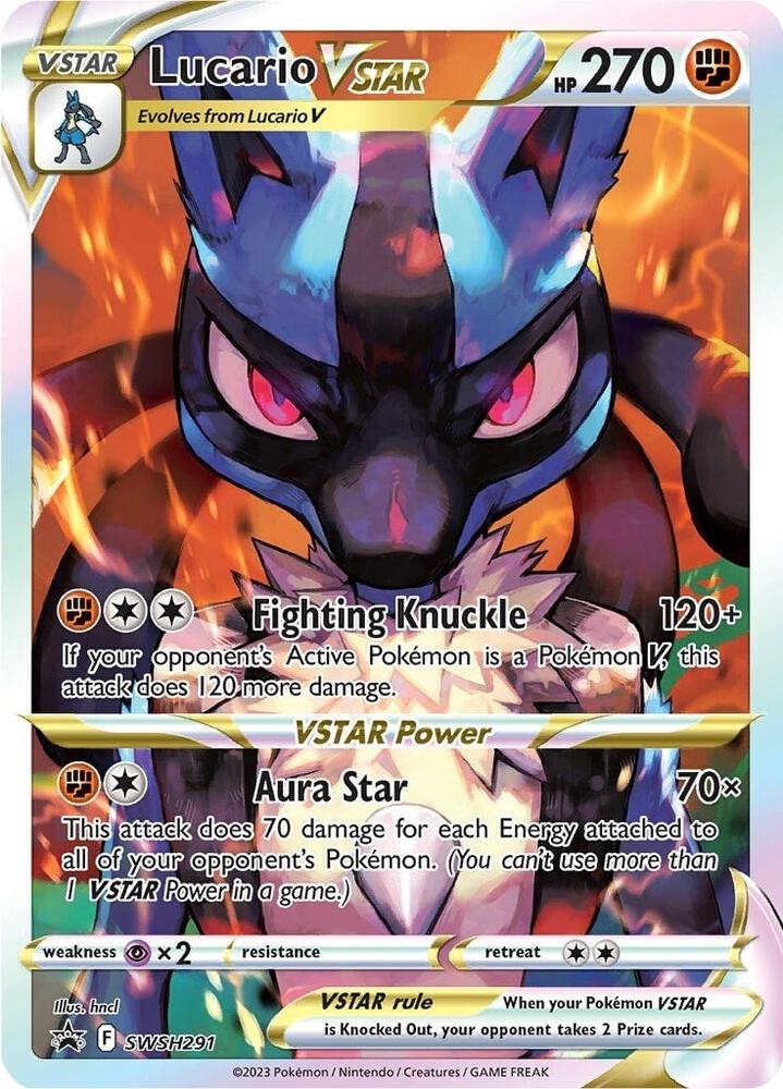 Lucario VSTAR SWSH291 (SWSD SWSH291)