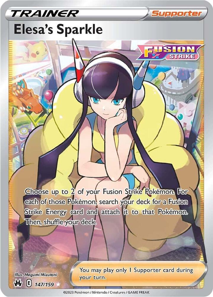Elesas Sparkle Full Art (CRZ 147/159)