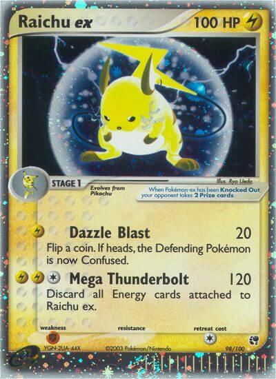 Raichu ex (SS 98/100)