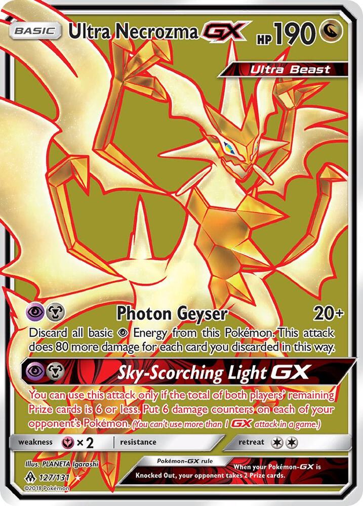 Ultra Necrozma GX Full Art (SM06 127/131)