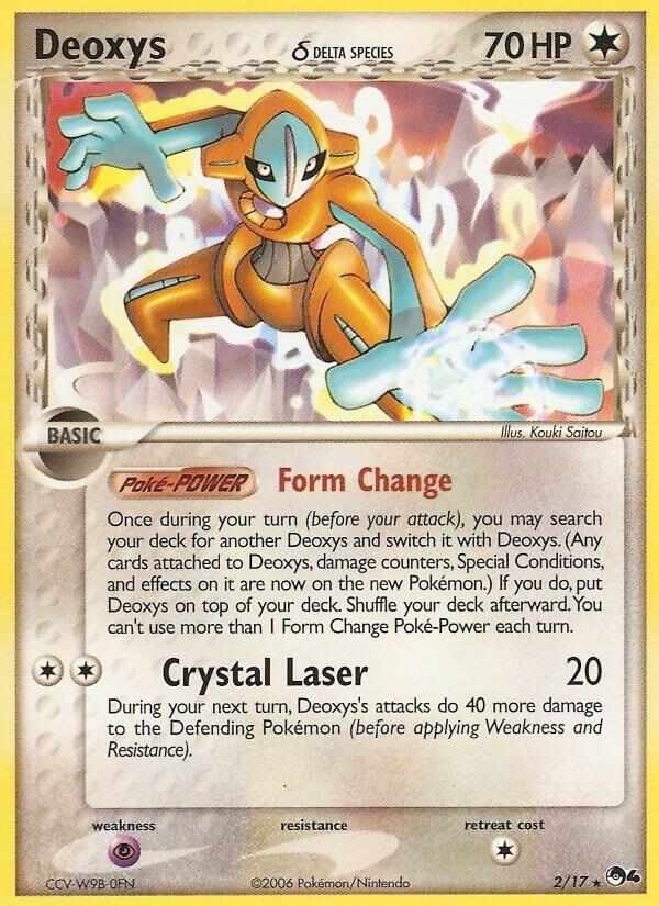 Deoxys Delta Species (POP 002/017)