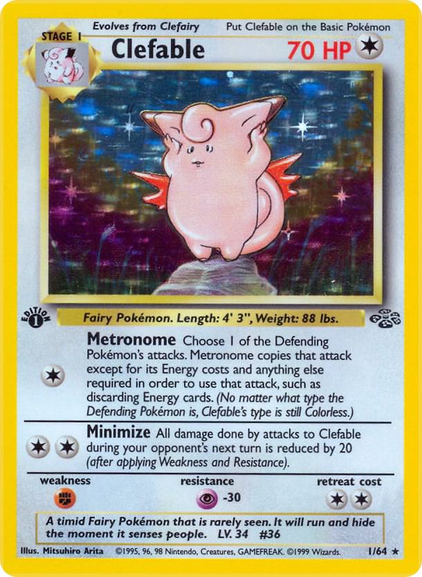 Clefable 1 (JU 01/64)