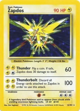 Zapdos (BS 016/102)