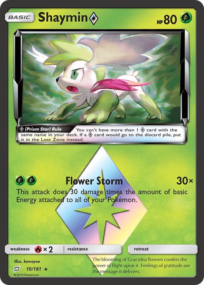 Shaymin Prism Star (SM9 10/181)