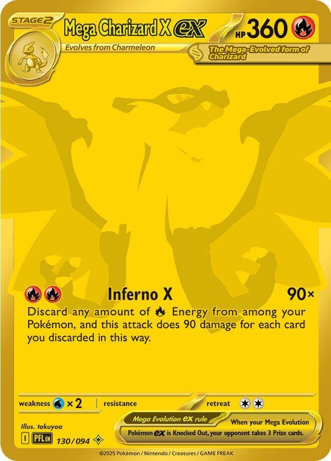 Mega Charizard X ex (PFL 130/094)