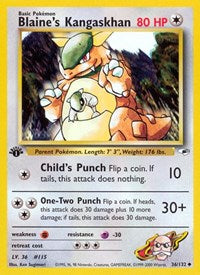 Blaines Kangaskhan (G1 036/132)