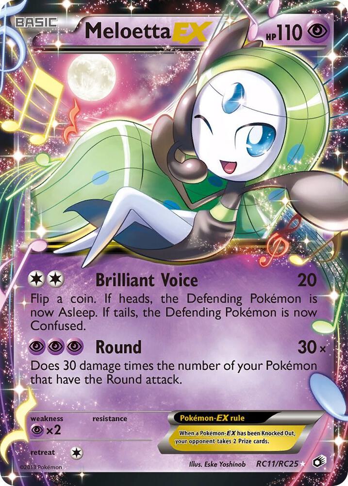 Meloetta EX (LTR RC11/RC25)