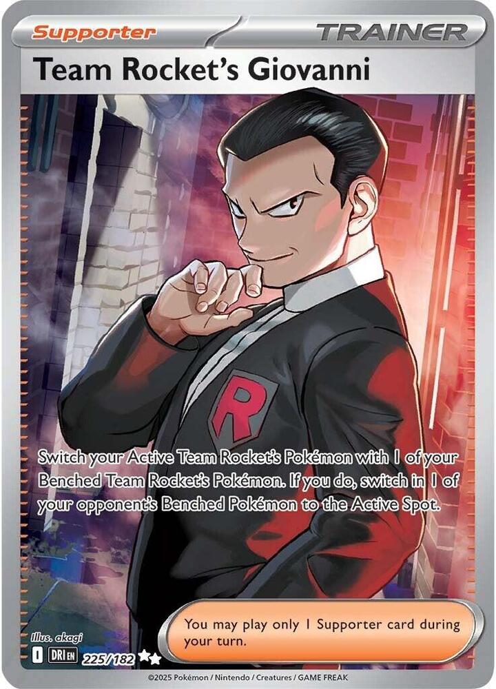 Team Rocket's Giovanni (DRI 225/182)