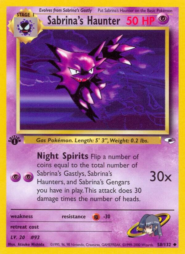 Sabrina's Haunter (G1 058/132)