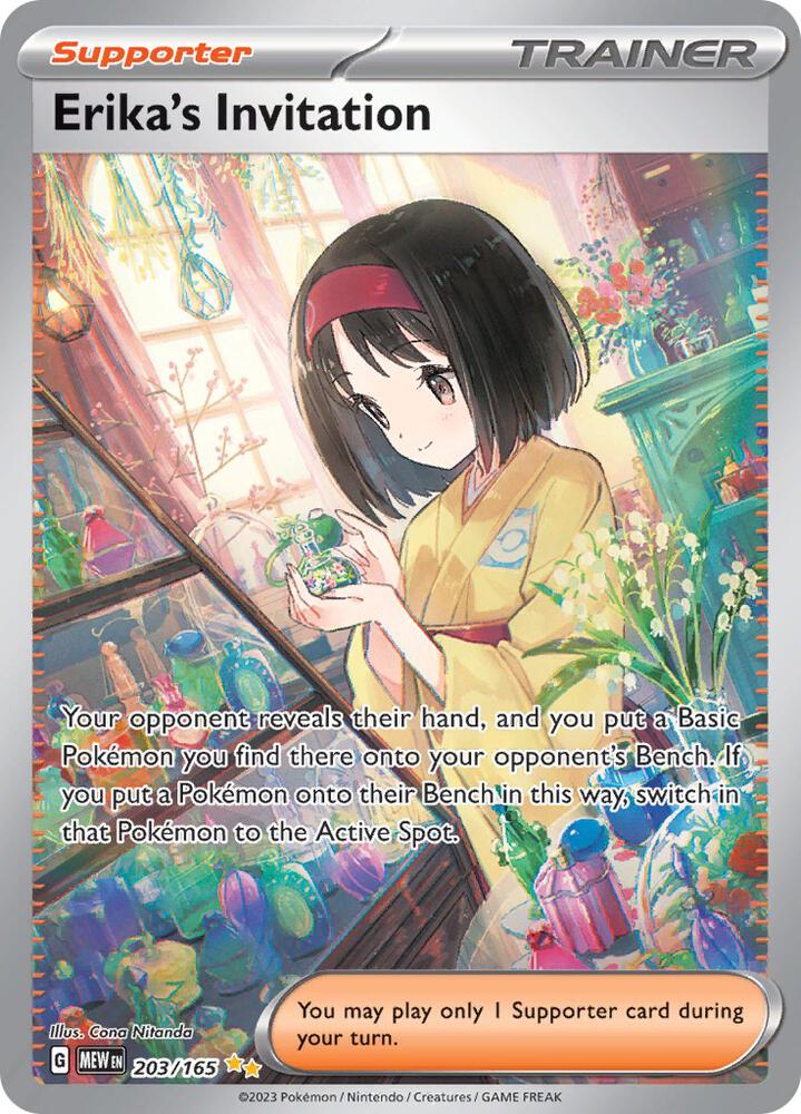 Erika's Invitation (MEW 203/165)
