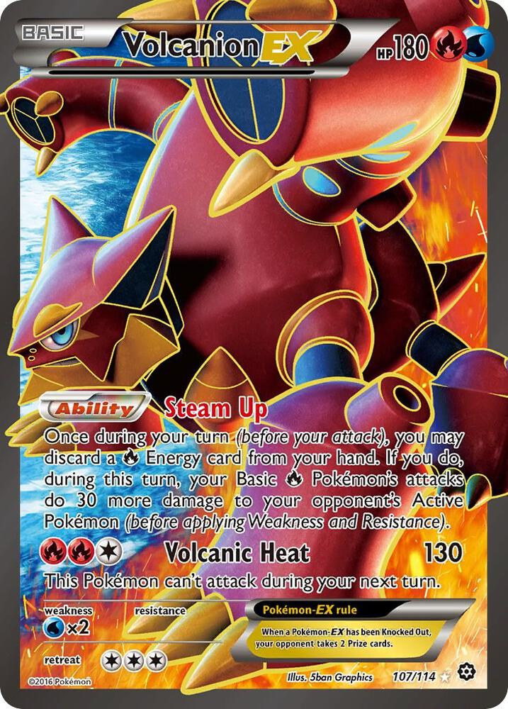 Volcanion EX Full Art (STS 107/114)