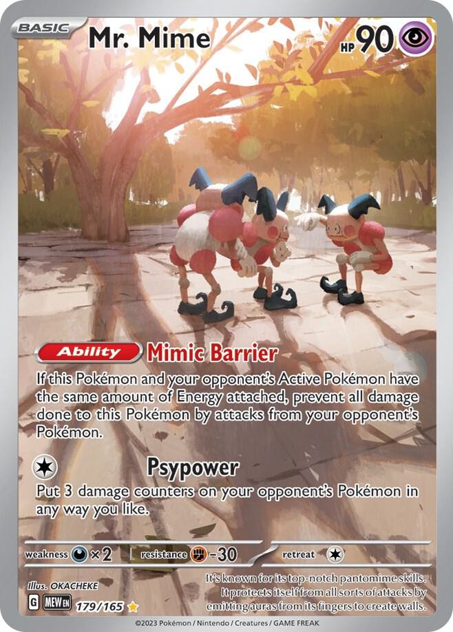 Mr. Mime (MEW 179/165)