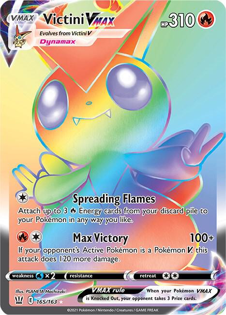 Victini VMAX Secret (SWSH05 165/163)