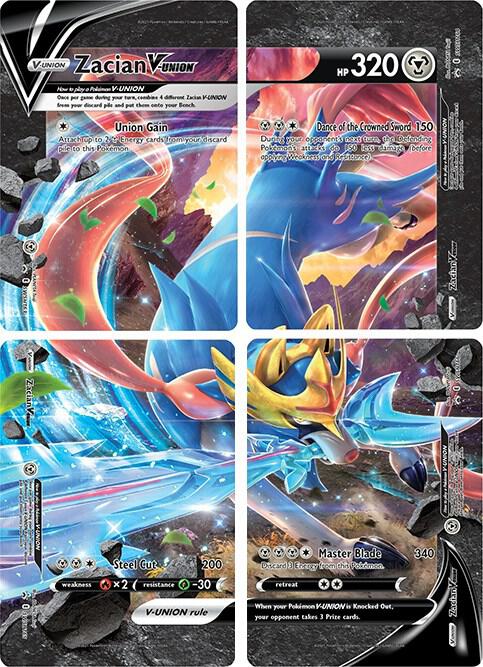 Zacian V-UNION SWSH 165
Black Star