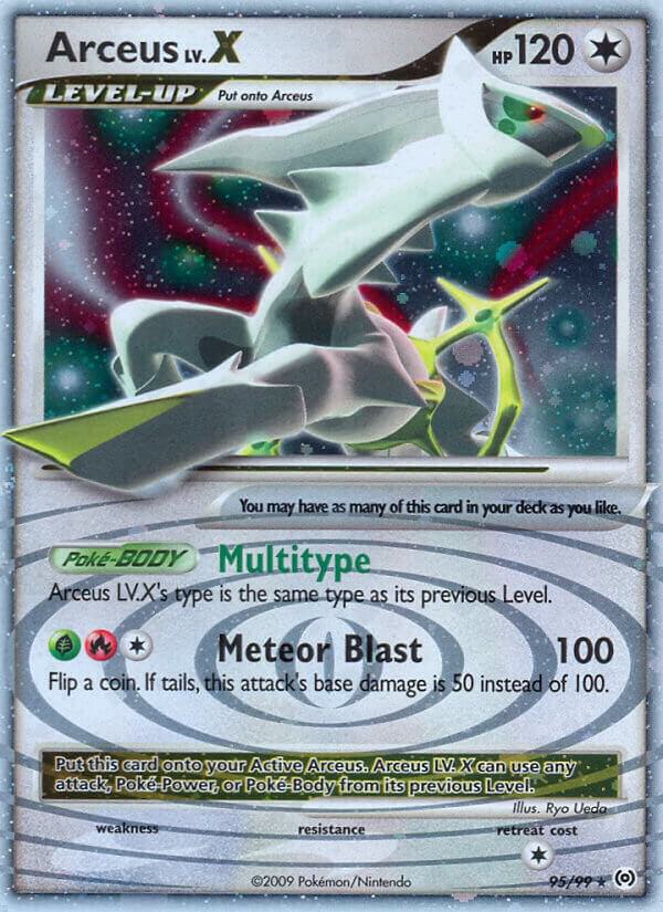 Arceus LvX 95 (AR 95/99)