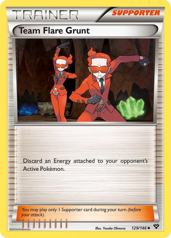 Team Flare Grunt (XY 129/146)