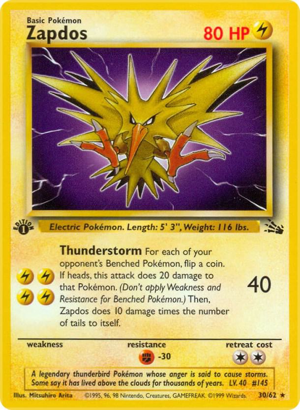 Zapdos 30 (FO 30/62)
