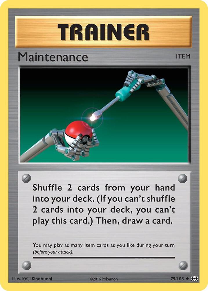 Maintenance (EVO 79/108)
