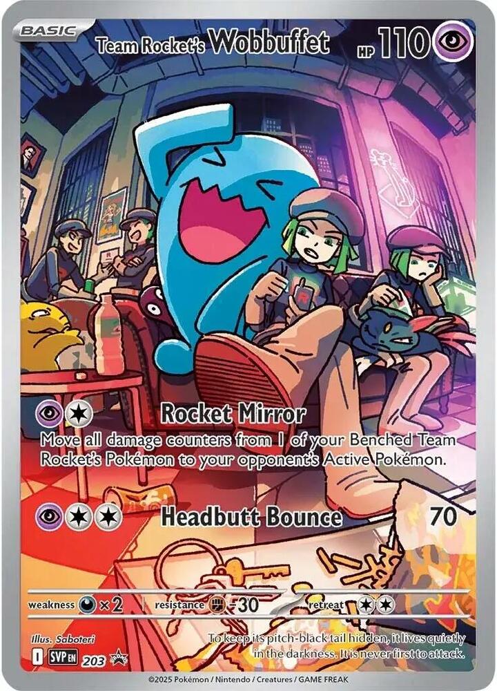 Team Rockets Wobbuffet (SVP 203)