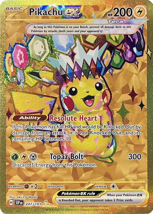 Pikachu ex (SSP 247/191)