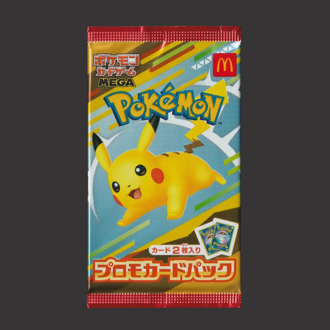 Pokémon TCG 2025 McDonald's Japan promo pack