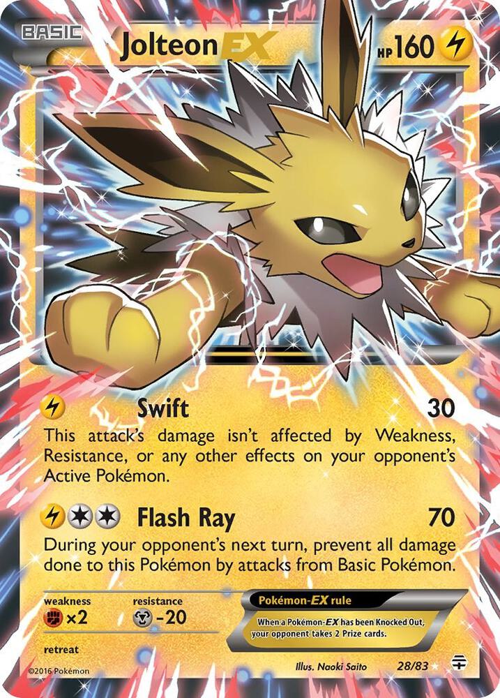 Jolteon EX (GEN 28/83)