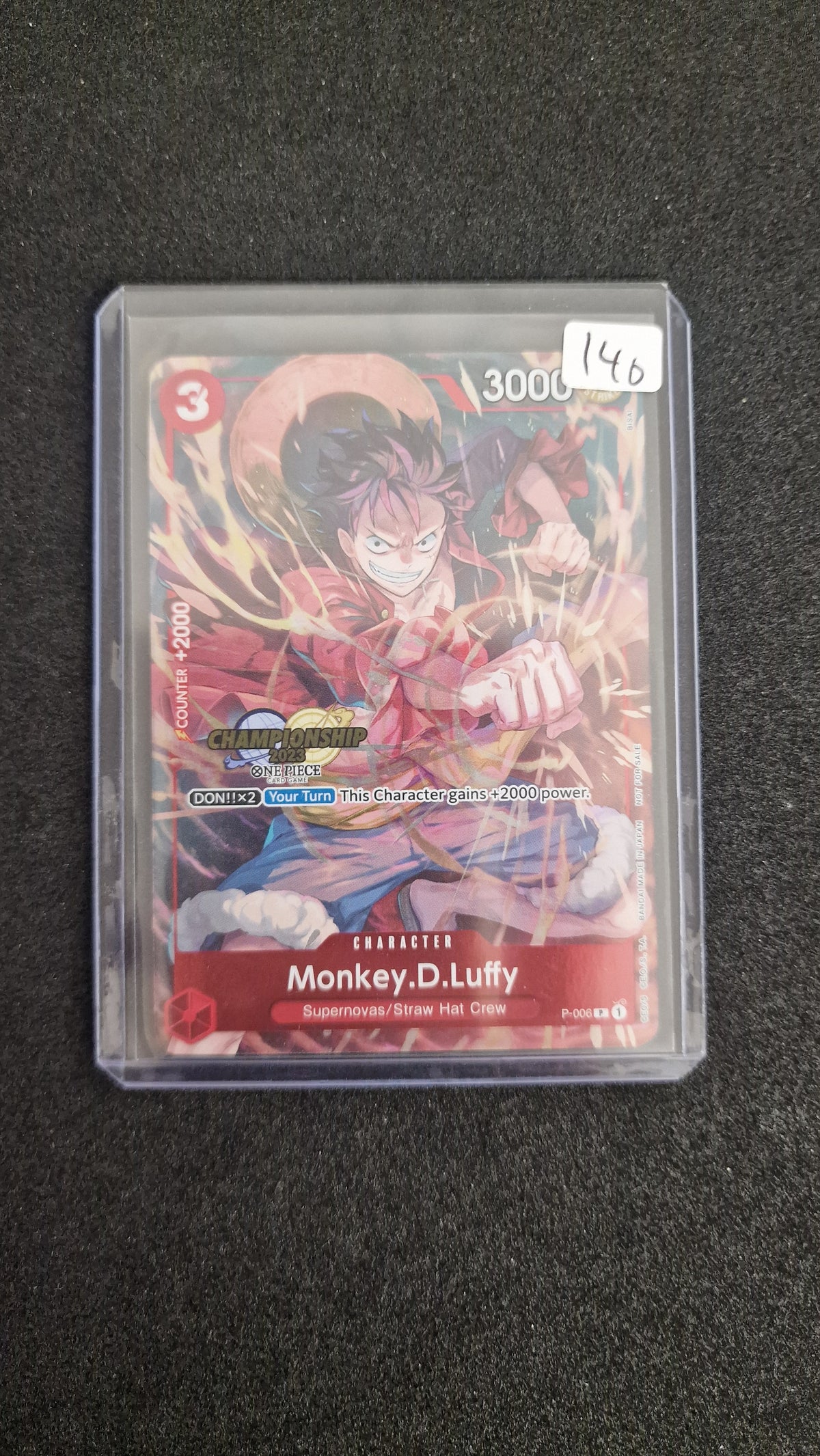 Monkey.D.Luffy P-006