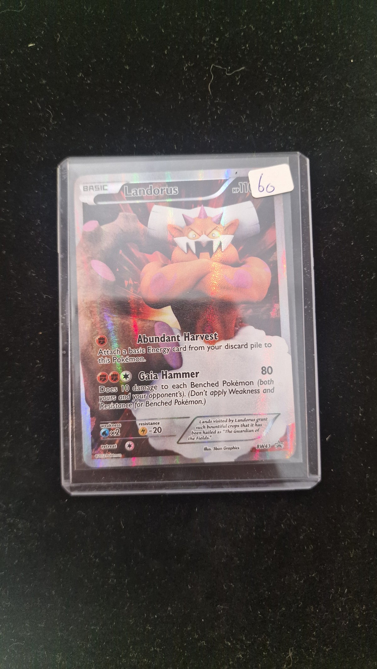 Landorus BW43 PROMO 2012