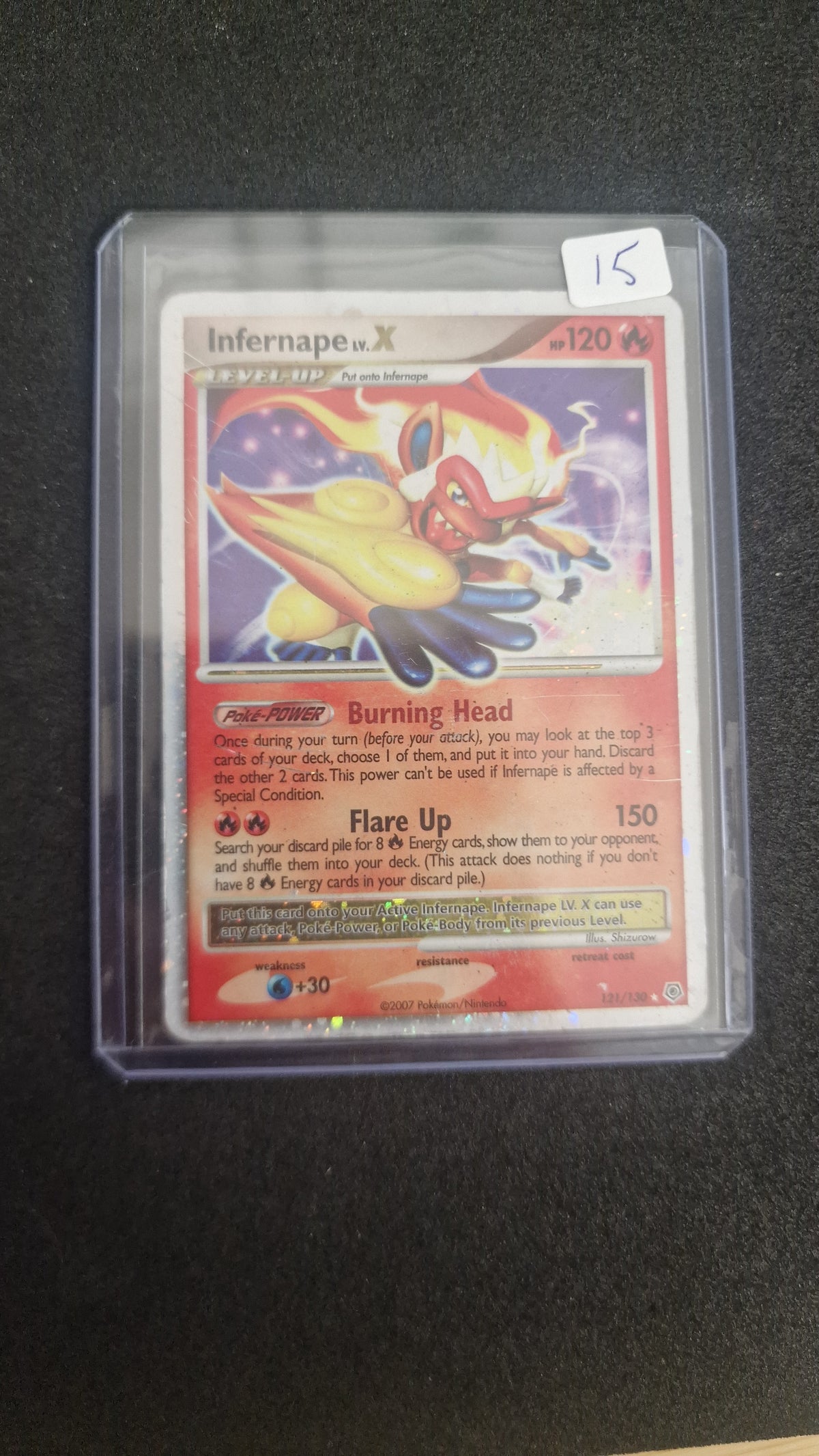 Infernape lv.X 121/130 2007
