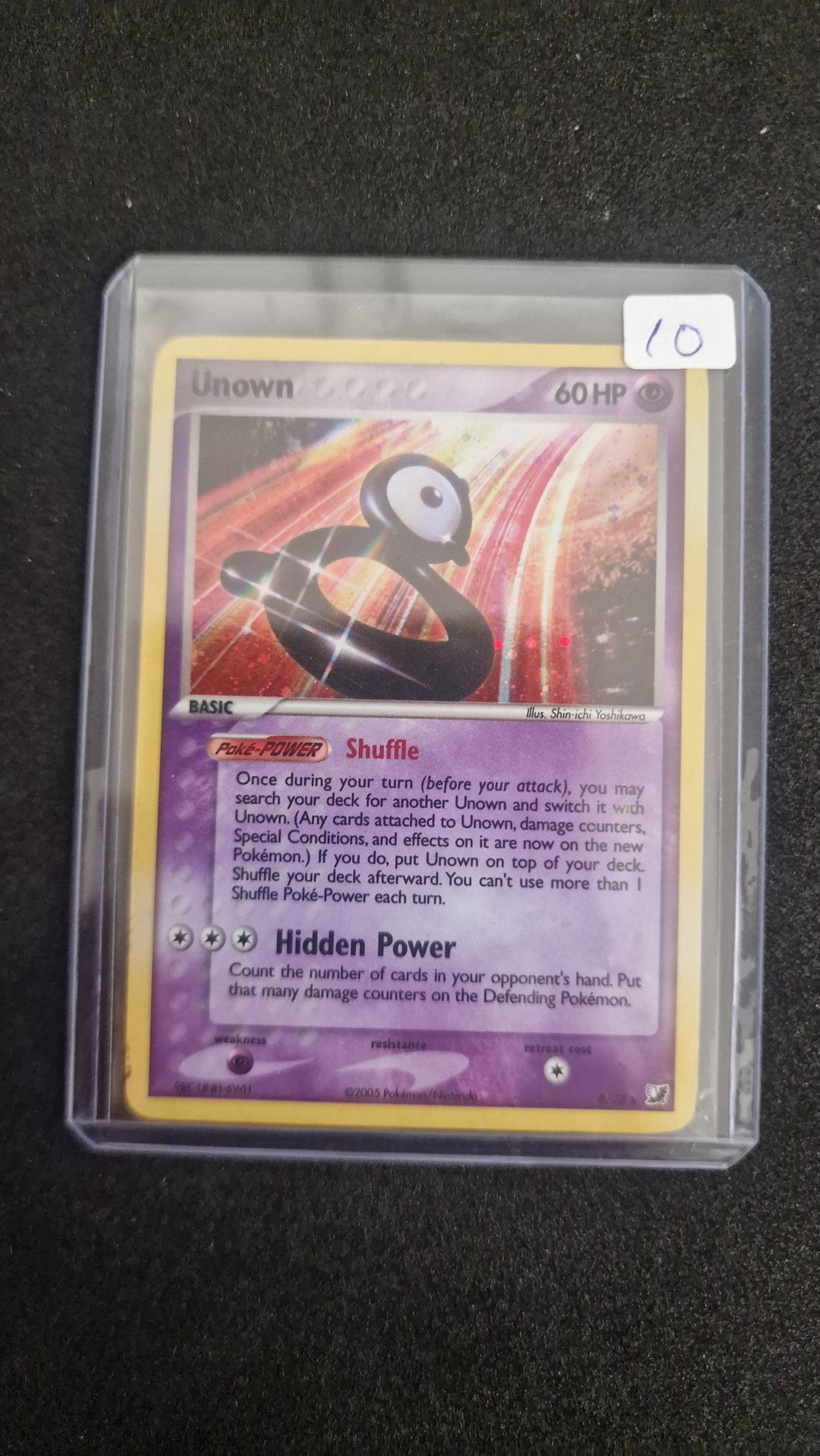 Unown B/28 2005 HOLO